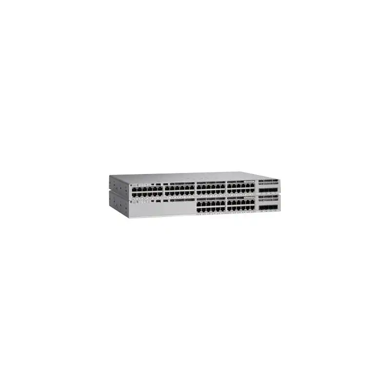 Network Essentials - commutateur - C3 - 24 x 10 - 100 - 1000 + 4 x Gigabit SFP (liaison monta... (C9200L-24T-4G-1E)_1