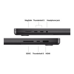 M4 Pro - Apple M4 Pro 20-core - 24 Go RAM - 512 Go SSD - 16.2" 3456 x 2234 @ 120 Hz - Wi-Fi 6E, Blue... (MX2X3FN/A)_4