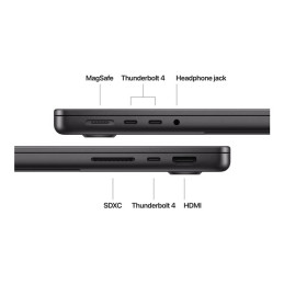 M4 - Apple M4 10-core - 16 Go RAM - 512 Go SSD - 14.2" 3024 x 1964 @ 120 Hz - Wi-Fi 6E, Bluetooth - ... (MW2U3FN/A)_4