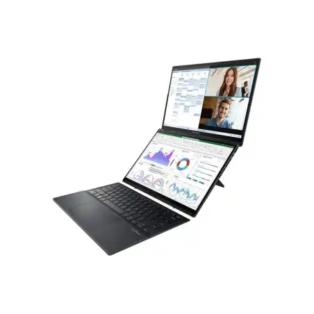 ASUS Zenbook Duo OLED UX8406MA-PZ246X - Conception de charnière à 180 degrés - Intel Core Ultra 9 -... (90NB12U1-M00JU0)_1