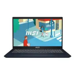 MSI Modern 15 B13M-257X - Conception de charnière à 180 degrés - Intel Core i7 - 1355U - jusqu'... (9S7-15H114-257)_4