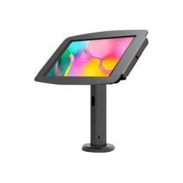 Pied - pour tablette - kiosque inclinable - verrouillable - aluminium de haute qualité - noir -... (TCDP01105GA8SB)_1