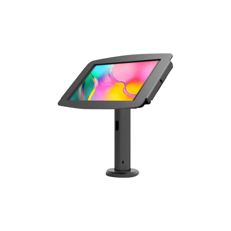 Pied - pour tablette - kiosque inclinable - verrouillable - aluminium de haute qualité - noir -... (TCDP01105GA8SB)_1