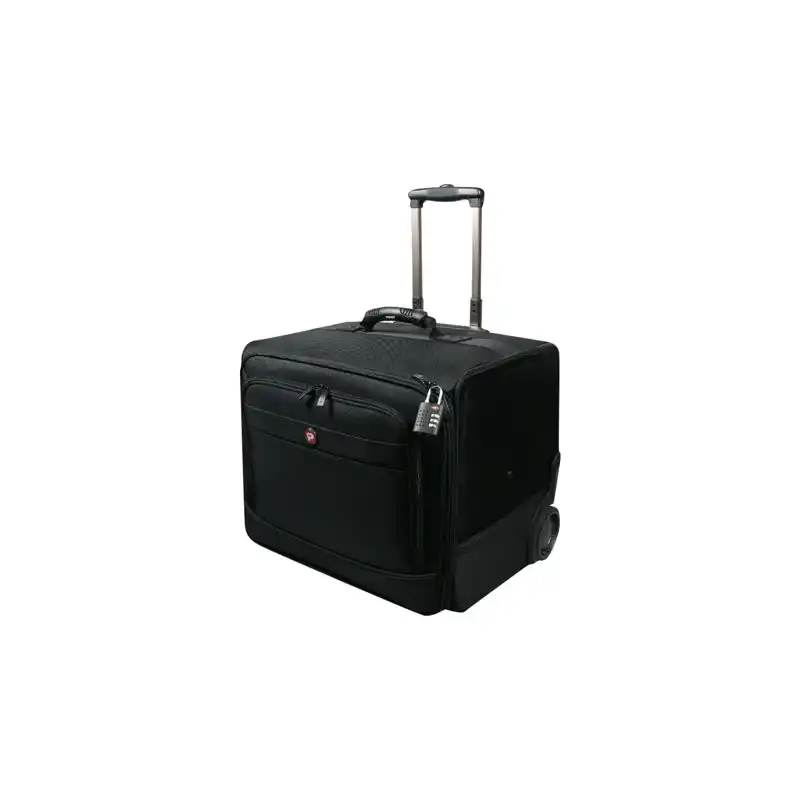 PORT Bristol L - Valise à roulette pour classeurs - polyester ballistique 1680D - noir (110245)_1 PORT Bristol L - Valise à roulette pour classeurs - polyester ballistique 1680D - noir (110245)_1