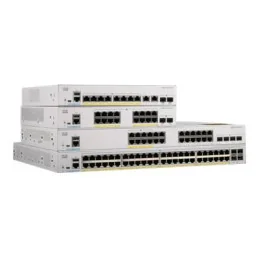 Cisco Catalyst 1000-48P-4X-L - Commutateur - Géré - 24 x 10 - 100 - 1000 (PoE+) + 24 x 10 - ... (C1000-48P-4X-L-RF)_1