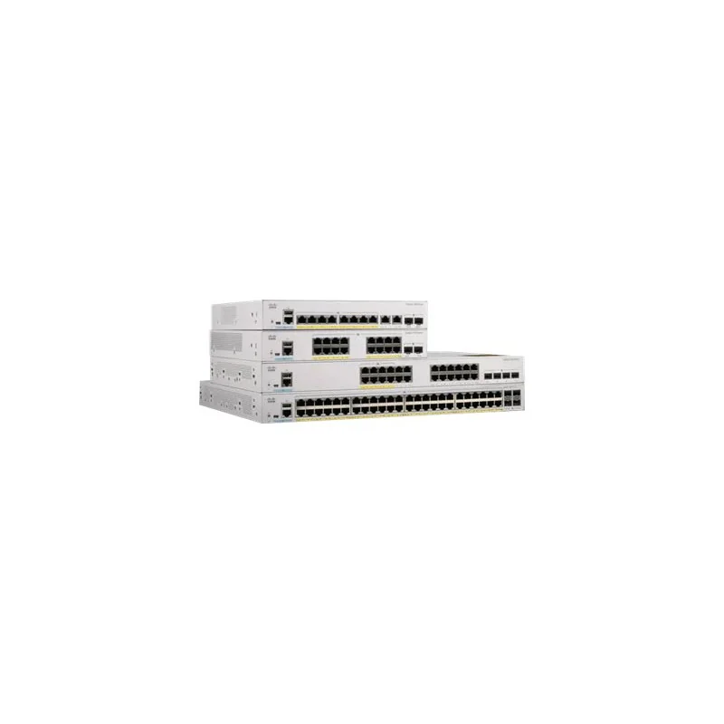 Cisco Catalyst 1000-48P-4X-L - Commutateur - Géré - 24 x 10 - 100 - 1000 (PoE+) + 24 x 10 - ... (C1000-48P-4X-L-RF)_1